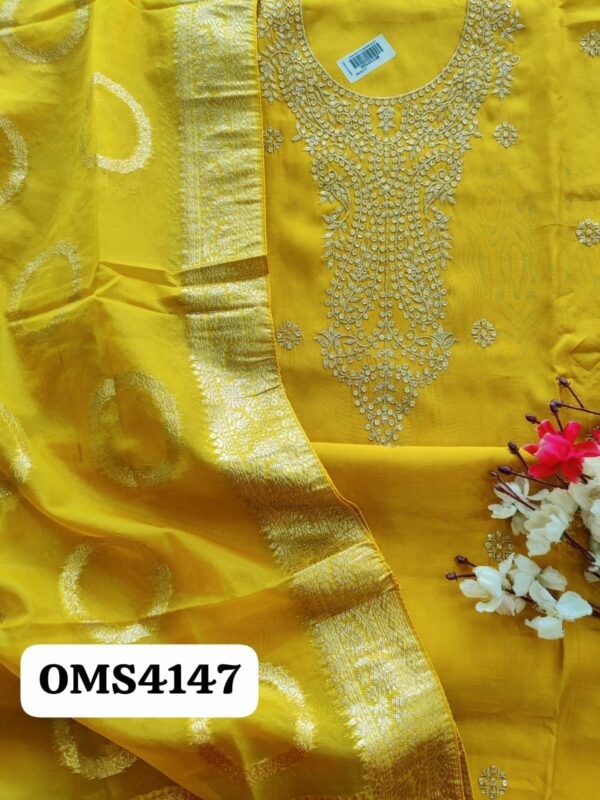 Beautiful Pure Modal Silk Embroidery Suit