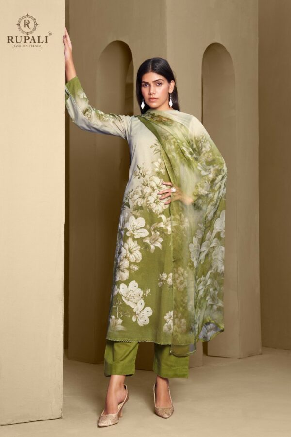 Rupali Ulfat 18006 - Cambric Lawn Cotton Digital Printed With Handwork Suit